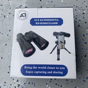 Adasion 12x56 HD Photography Monocular. IPX7 Waterproof. New/Open box.